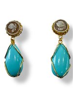 Boucles d'oreilles Mandile 1922 Femme Cammei  in Argent Conchiglia 2MORCMT3